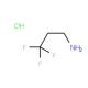 3,3,3-trifluoropropan-1-amine hydrochloride (CAS 2968-33-4) - chemical structure image