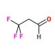 3,3,3-Trifluoropropionaldehyde (CAS 460-40-2) - chemical structure image