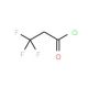 3,3,3-Trifluoropropionyl chloride (CAS 41463-83-6) - chemical structure image