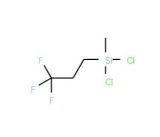 (3,3,3-Trifluoropropyl)dichloromethylsilane (CAS 675-62-7) - chemical structure image