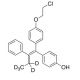 (3,3,4,4,4-d5)-(E/Z)-1-[4-(2-Chloroethoxy)phenyl]-1-[4-hydroxyphenyl]-2-phenyl-1-butene (CAS 1020719-27-0) - chemical structu