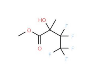 3,3,4,4,4-Pentafluoro-2-hydroxy-2-methylbutyric acid methyl ester - chemical structure image