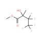 3,3,4,4,4-Pentafluoro-2-hydroxy-2-methylbutyric acid methyl ester - chemical structure image