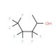 3,3,4,4,5,5,5-Heptafluoropentan-2-ol (CAS 375-14-4) - chemical structure image