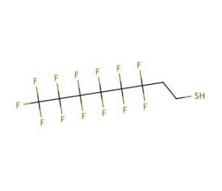 3,3,4,4,5,5,6,6,7,7,8,8,8-Tridecafluoro-1-octanethiol (CAS 34451-26-8) - chemical structure image