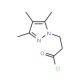 3-(3,4,5-Trimethyl-1H-pyrazol-1-yl)-propanoyl chloride - chemical structure image