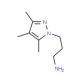 [3-(3,4,5-trimethyl-1H-pyrazol-1-yl)propyl]amine (CAS 69980-77-4) - chemical structure image