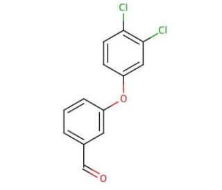 3-(3,4-Dichlorophenoxy)benzaldehyde (CAS 79124-76-8) - chemical structure image