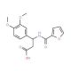 3-(3,4-Dimethoxyphenyl)-3-[(furan-2-carbonyl)-amino]propionic acid - chemical structure image