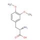 3-(3,4-Dimethoxyphenyl)-L-alanine (CAS 32161-30-1) - chemical structure image