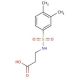 3-(3,4-Dimethyl-benzenesulfonylamino)-propionic acid - chemical structure image