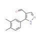 3-(3,4-Dimethylphenyl)-1H-pyrazole-4-carbaldehyde - chemical structure image