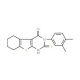 3-(3,4-dimethylphenyl)-2-mercapto-5,6,7,8-tetrahydro[1]benzothieno[2,3-d]pyrimidin-4(3H)-one - chemical structure image