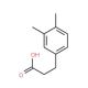 3-(3,4-Dimethylphenyl)propionic acid (CAS 25173-76-6) - chemical structure image
