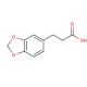 3-(3,4-Methylenedioxyphenyl)propionic acid (CAS 2815-95-4) - chemical structure image