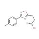 3-[3-(4-methylphenyl)-1,2,4-oxadiazol-5-yl]propanoic acid (CAS 94192-17-3) - chemical structure image