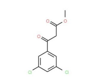 3-(3,5-Dichloro-phenyl)-3-oxo-propionic acid methyl ester (CAS 677326-68-0) - chemical structure image