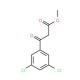 3-(3,5-Dichloro-phenyl)-3-oxo-propionic acid methyl ester (CAS 677326-68-0) - chemical structure image