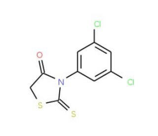 3-(3,5-Dichlorophenyl)-2-thioxo-1,3-thiazolidin-4-one - chemical structure image