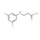 3-(3,5-Dichlorophenylamino)propionic acid (CAS 150571-02-1) - chemical structure image