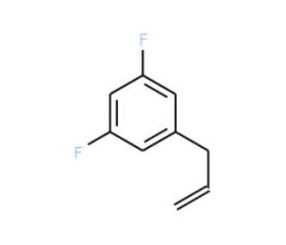 3-(3,5-Difluorophenyl)-1-propene (CAS 79538-22-0) - chemical structure image