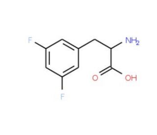 3-(3,5-difluorophenyl)-L-alanine (CAS 31105-91-6) - chemical structure image