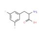 3-(3,5-difluorophenyl)-L-alanine (CAS 31105-91-6) - chemical structure image