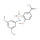 3-(3,5-Dimethoxy-phenylsulfamoyl)-4-methoxy-benzoic acid - chemical structure image