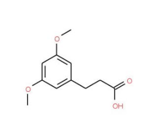 3-(3,5-Dimethoxyphenyl)propionic acid (CAS 717-94-2) - chemical structure image