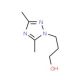 3-(3,5-dimethyl-1H-1,2,4-triazol-1-yl)propan-1-ol - chemical structure image