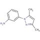 3-(3,5-dimethyl-1H-pyrazol-1-yl)aniline - chemical structure image