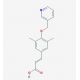 3-[3,5-Dimethyl-4-(pyridin-3-ylmethoxy)phenyl]acrylic acid - chemical structure image