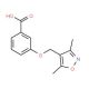 3-(3,5-Dimethyl-isoxazol-4-ylmethoxy)-benzoic acid - chemical structure image