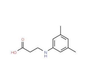 3-(3,5-Dimethyl-phenylamino)-propionic acid (CAS 36053-83-5) - chemical structure image