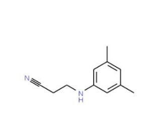 3-(3,5-Dimethyl-phenylamino)-propionitrile (CAS 36034-62-5) - chemical structure image