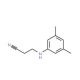 3-(3,5-Dimethyl-phenylamino)-propionitrile (CAS 36034-62-5) - chemical structure image