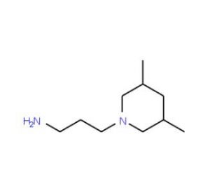 3-(3,5-Dimethyl-piperidin-1-yl)-propylamine (CAS 878657-11-5) - chemical structure image