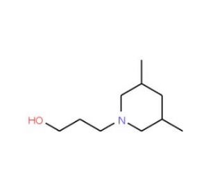 3-(3,5-Dimethylpiperidin-1-yl)propan-1-ol (CAS 110514-23-3) - chemical structure image