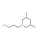 3-(3,5-Dimethylpiperidin-1-yl)propan-1-ol (CAS 110514-23-3) - chemical structure image