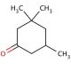 3,3,5-Trimethylcyclohexanone (CAS 873-94-9) - chemical structure image