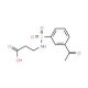 3-(3-Acetyl-benzenesulfonylamino)-propionic acid - chemical structure image