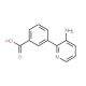 3-(3-Amino-pyridin-2-yl)-benzoic acid - chemical structure image