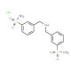 3-({[3-(aminosulfonyl)benzyl]amino}methyl)benzenesulfonamide hydrochloride - chemical structure image