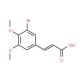 3-(3-Bromo-4,5-dimethoxyphenyl)acrylic acid - chemical structure image