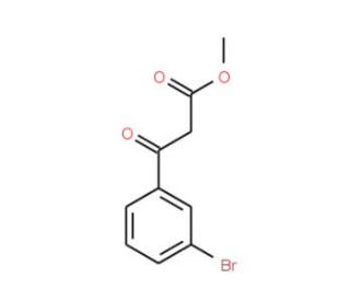 3-(3-Bromo-phenyl)-3-oxo-propionic acid methyl ester - chemical structure image