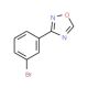 3-(3-Bromophenyl)-1,2,4-oxadiazole (CAS 1033202-12-8) - chemical structure image