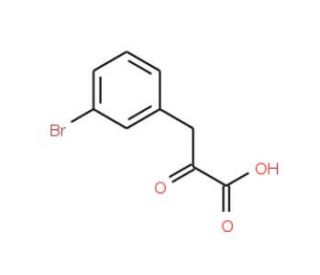3-(3-bromophenyl)-2-oxopropanoic acid - chemical structure image