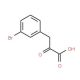 3-(3-bromophenyl)-2-oxopropanoic acid - chemical structure image