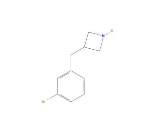 3-[(3-Bromophenyl)methyl]azetidine (CAS 937619-46-0) - chemical structure image
