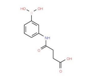 3-(3-Carboxypropionylamino)phenylboronic acid (CAS 31754-00-4) - chemical structure image